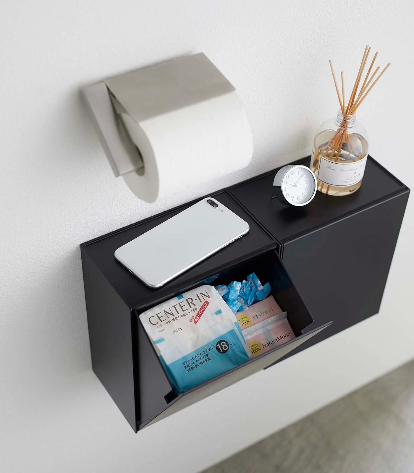 VELASTRIA - Wall-Mounted Storage or Trash Bin