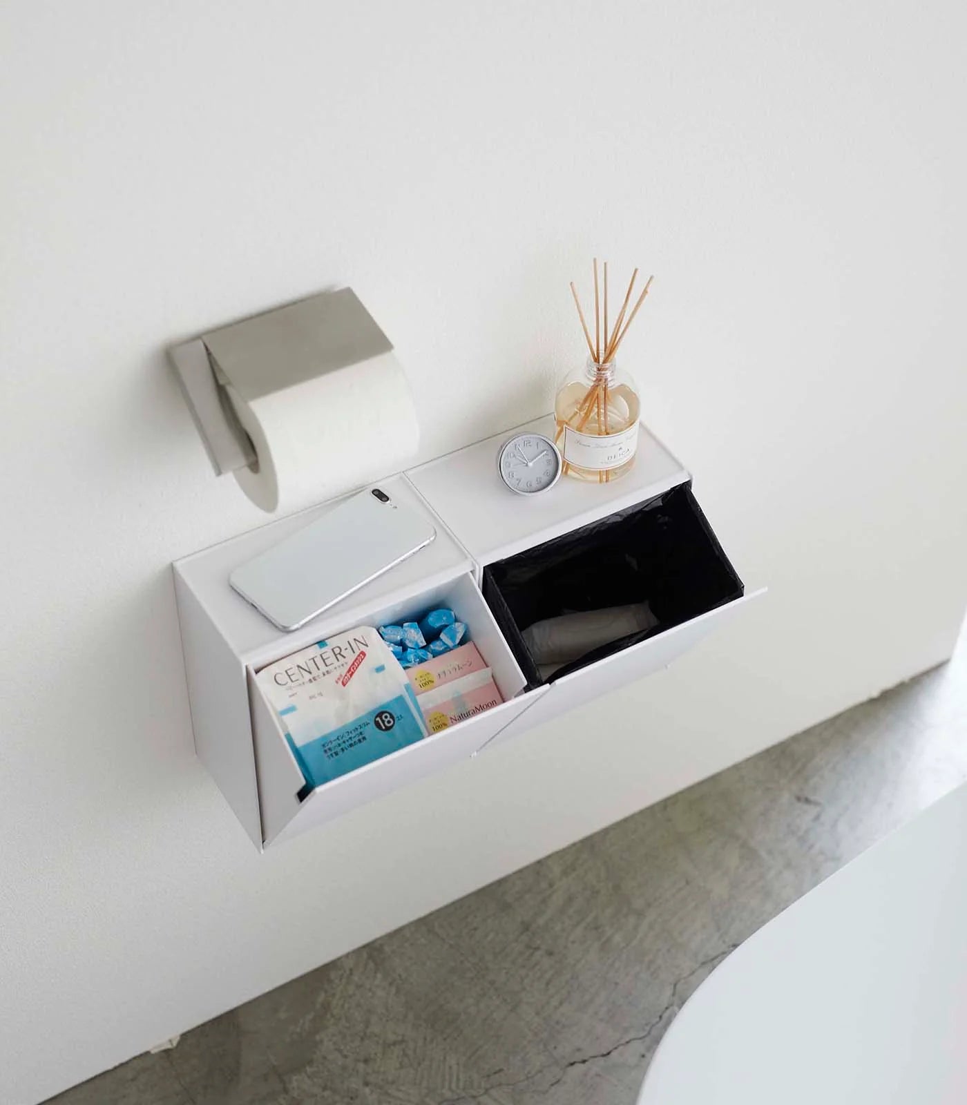VELASTRIA - Wall-Mounted Storage or Trash Bin